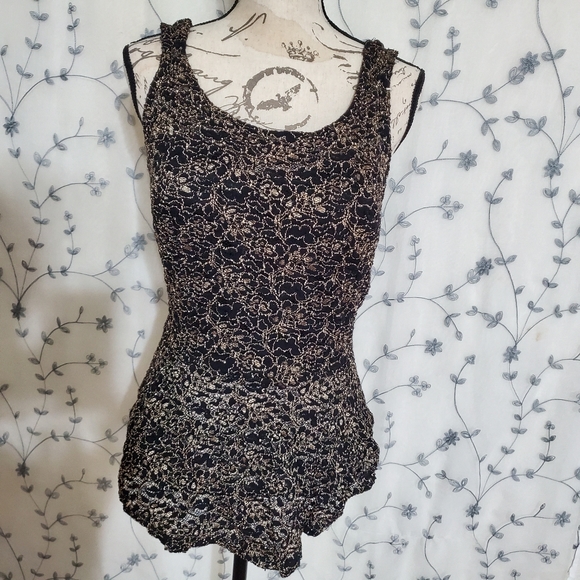 FTF Layered style peplum top - Picture 5 of 8